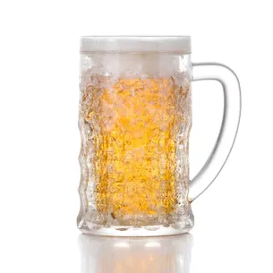 Lodowy kufel Froster Max z żelem chłodzącym do piwa 600 ml