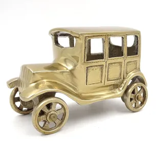 Samochód retro model metalowy N796 – mosiężny odlew aluminiowy