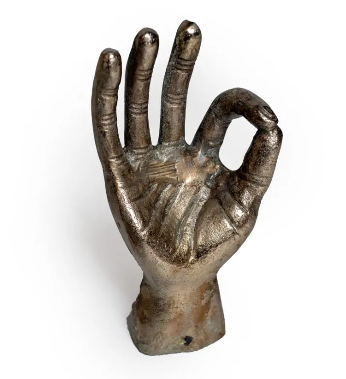 Figurka dekoracyjna PERFECT aluminiowa – gest OK