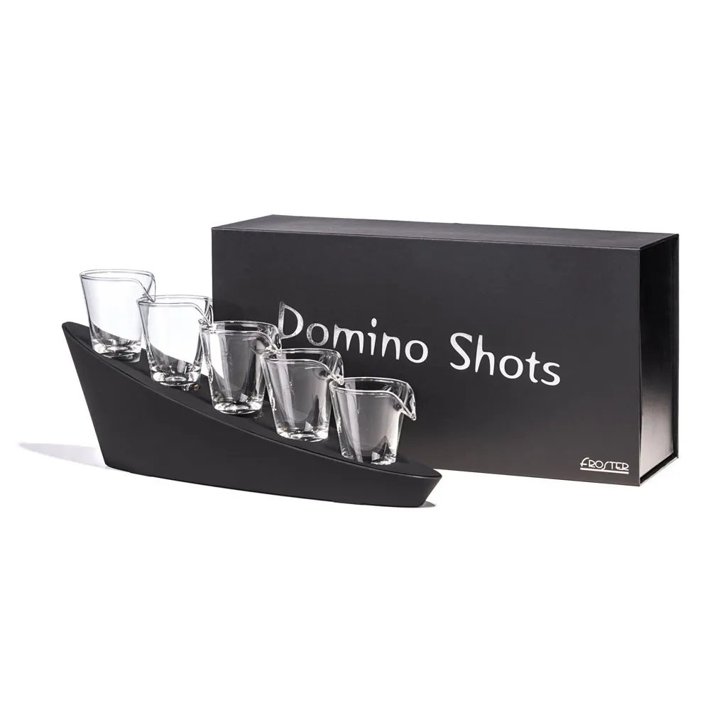 Froster Domino Shots Deluxe – zestaw kieliszków na osiemnastkę z podświetleniem LED