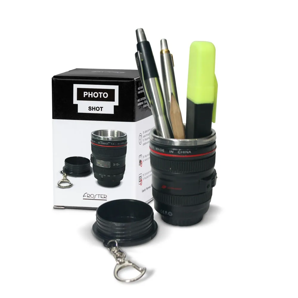 Froster Photo Shot – kieliszek w kształcie obiektywu