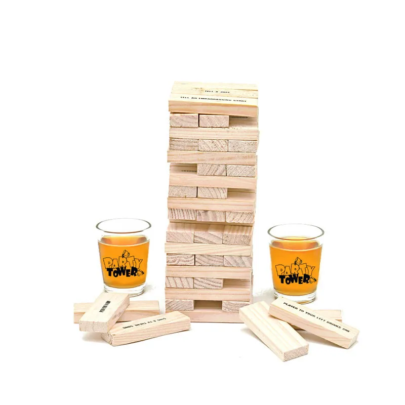 Imprezowa Wieża (EN) Froster – gra towarzyska z klockami