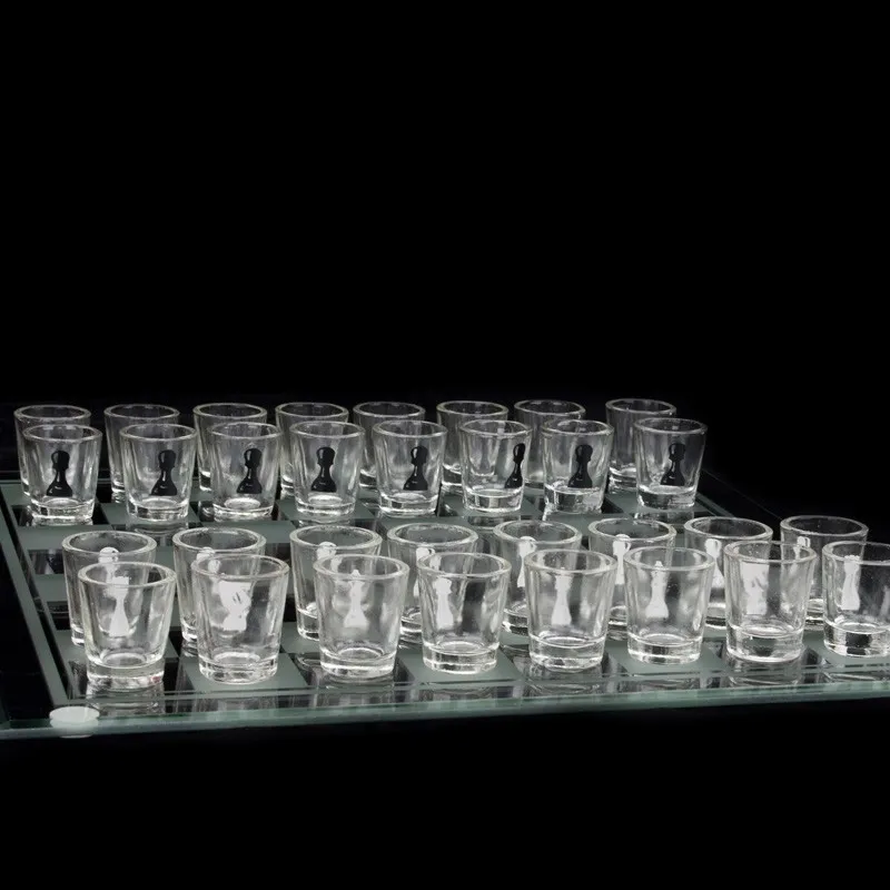 Imprezowe Szachy Deluxe z kieliszkami – gra imprezowa Froster