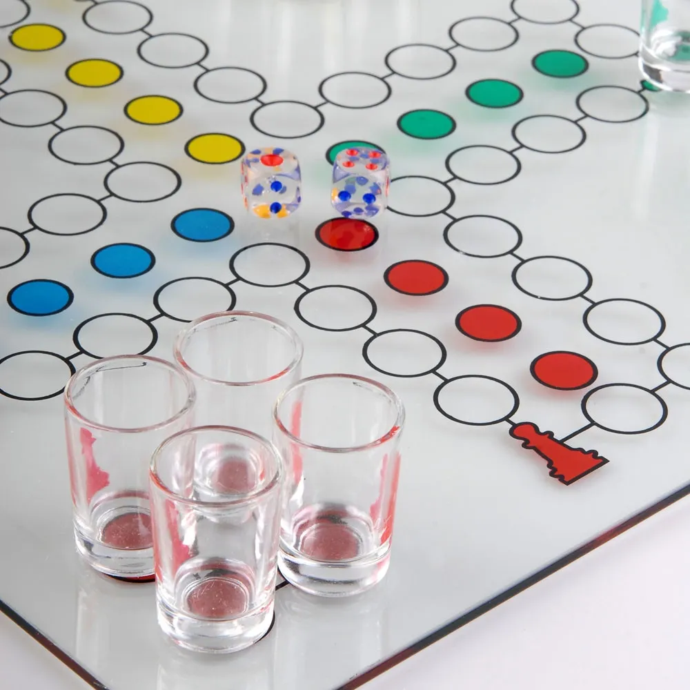 Imprezowy Chińczyk z kieliszkami – gra imprezowa 18+ Froster