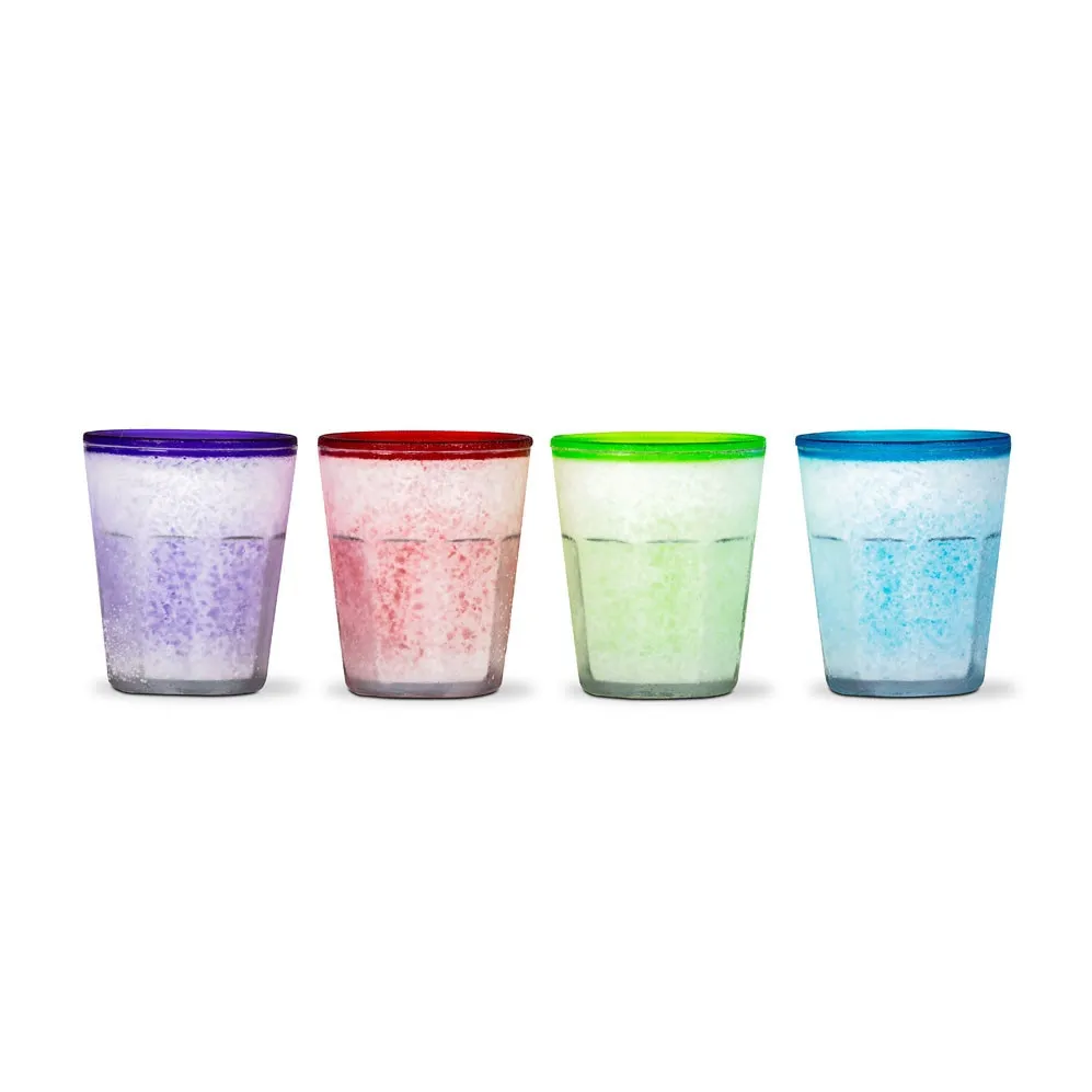 Nietopniejące kieliszki lodowe Froster dla niego – kolorowe shoty