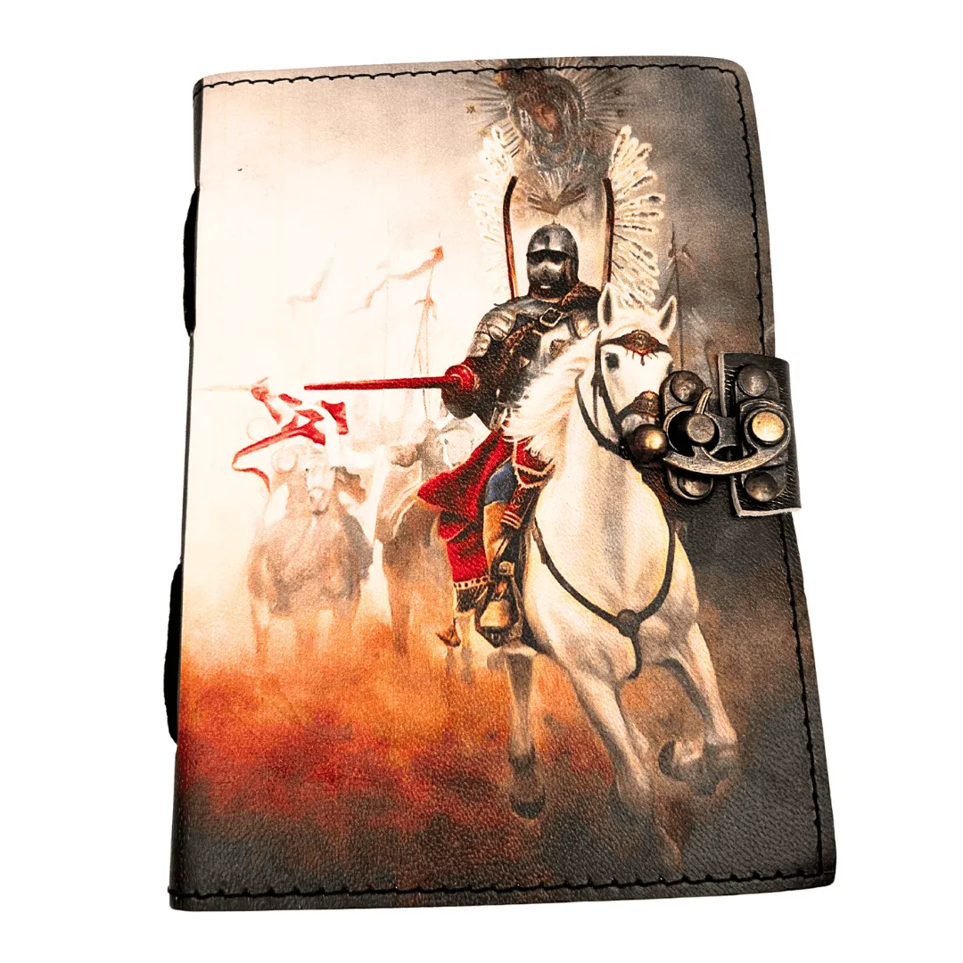 Skórzany notes patriotyczny Husaria – pamiętnik 200 stron AH14