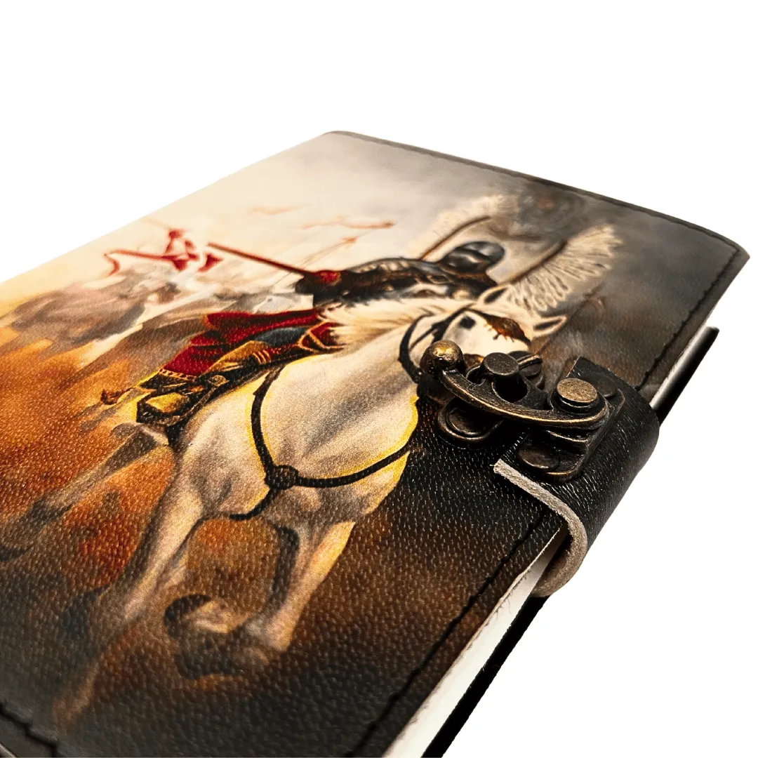 Skórzany notes patriotyczny Husaria – pamiętnik 200 stron AH14