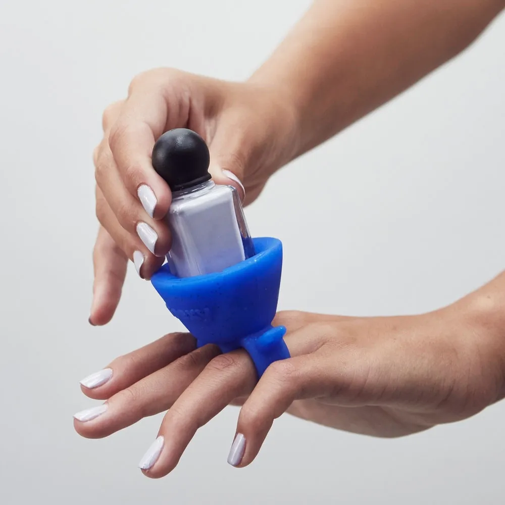 Tweexy Sapphire Night uchwyt na lakier do paznokci na palce