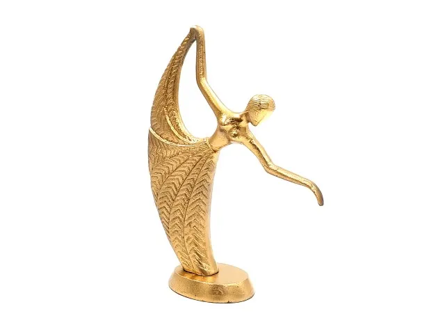 Złota figurka dekoracyjna tancerka VIR2